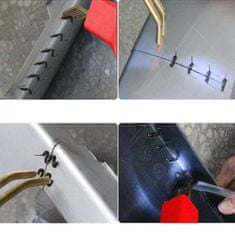 Elektrická zváracia pištoľ na zváranie plastov s príslušenstvom (kliešte, nôž a 200 sponiek) | BONDMASTER